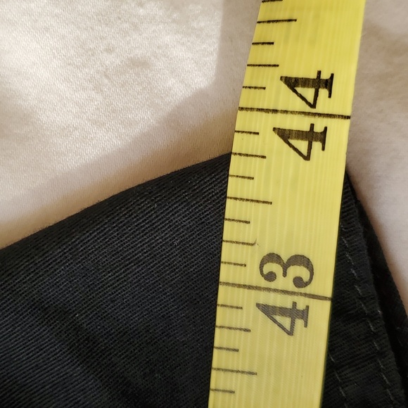 Vtg D Frank Size 6 Black Belted Shirt Dress Dolman Sleeves and Side Seam Pockets - Picture 16 of 16